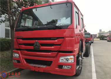 Six Seats 276kw 27550kg Weight Six Cylinder Foam Fire Truck 6x4 Drive