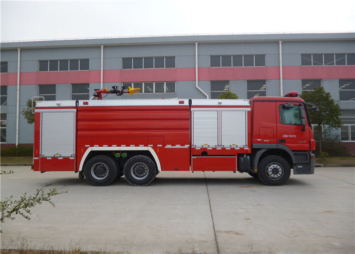 265kw 6x4 Drive Commercial Foam Fire Trucks