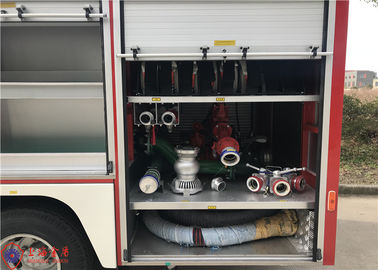 88Kw 118 Horsepower Water Tanker Fire Truck With Hydraulic Control Clutch