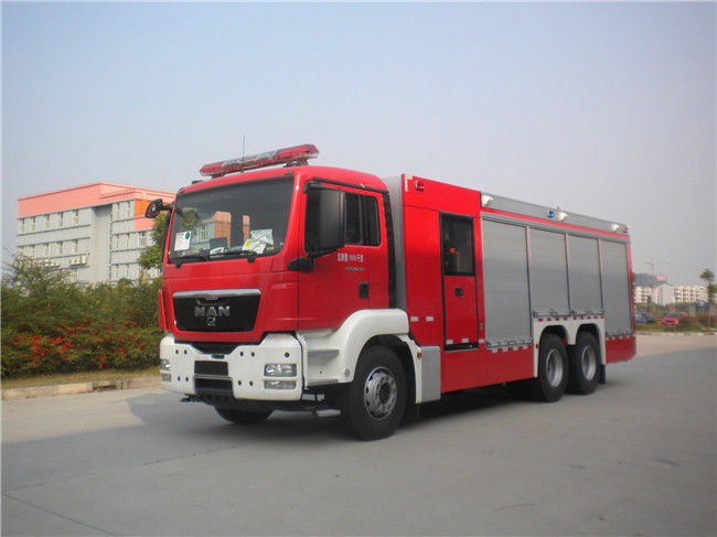 6x4 Man Chassis Commercial Fire Trucks Fire Equipment Vehicle With 168 Sets
