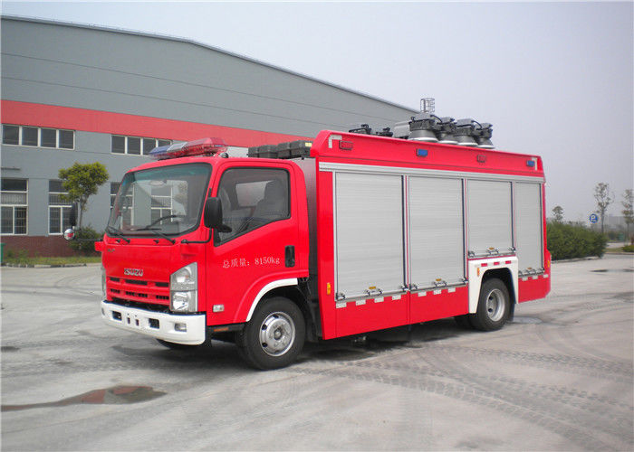 Manual Proportioner Commercial Fire Trucks Two Rows Cab Stainless Steel or PP Tank