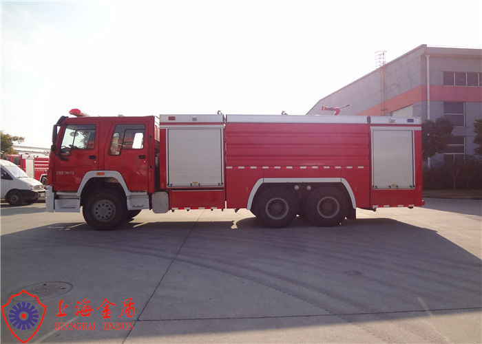 60m Spray Range Fire Extinguishing Vehicle For Firefighting With Six Seats