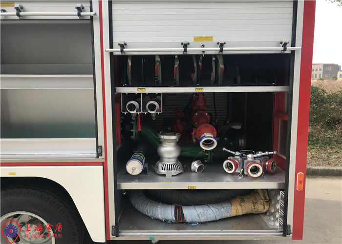 88Kw 118 Horsepower Water Tanker Fire Truck With Hydraulic Control Clutch