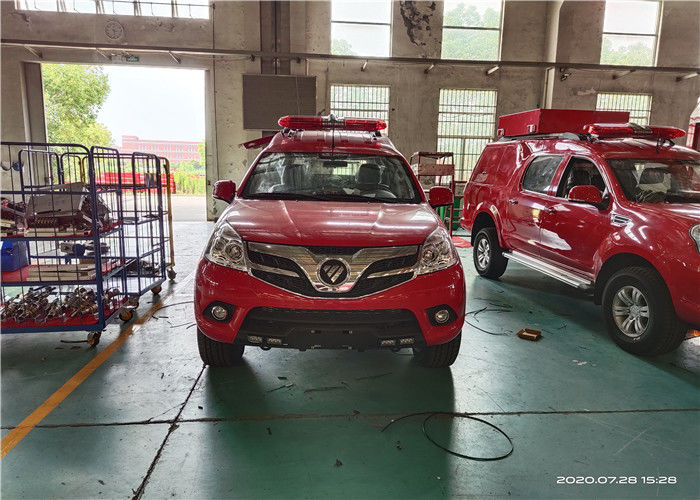 2780ml 120kw 4 Cylinders Water Mist Pickup Fire Truck