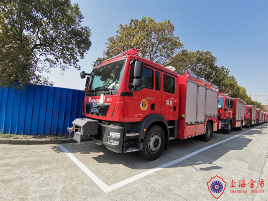 Πυροσβεστικό όχημα διάσωσης έκτακτης ανάγκης Drive 213Kw πλαισίων 4x2 ΑΤΟΜΩΝ με το γερανό