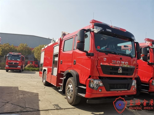 206kw 4x2 μακραίνουν τα οχήματα διάσωσης πυρκαγιάς αφρού νερού αμαξιών με την προσφορά 8000kg